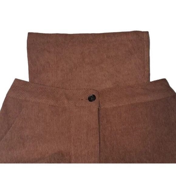 NWT Hunter & Brown Brown Corduroy pants size L - Picture 2 of 8
